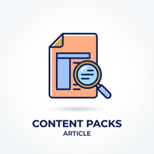 Load image into Gallery viewer, Content Packs - Article
