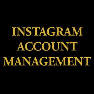 Instagram account management agency